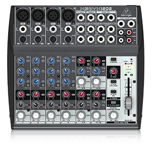 Console Behringer Xenyx 1202, 12 entrées