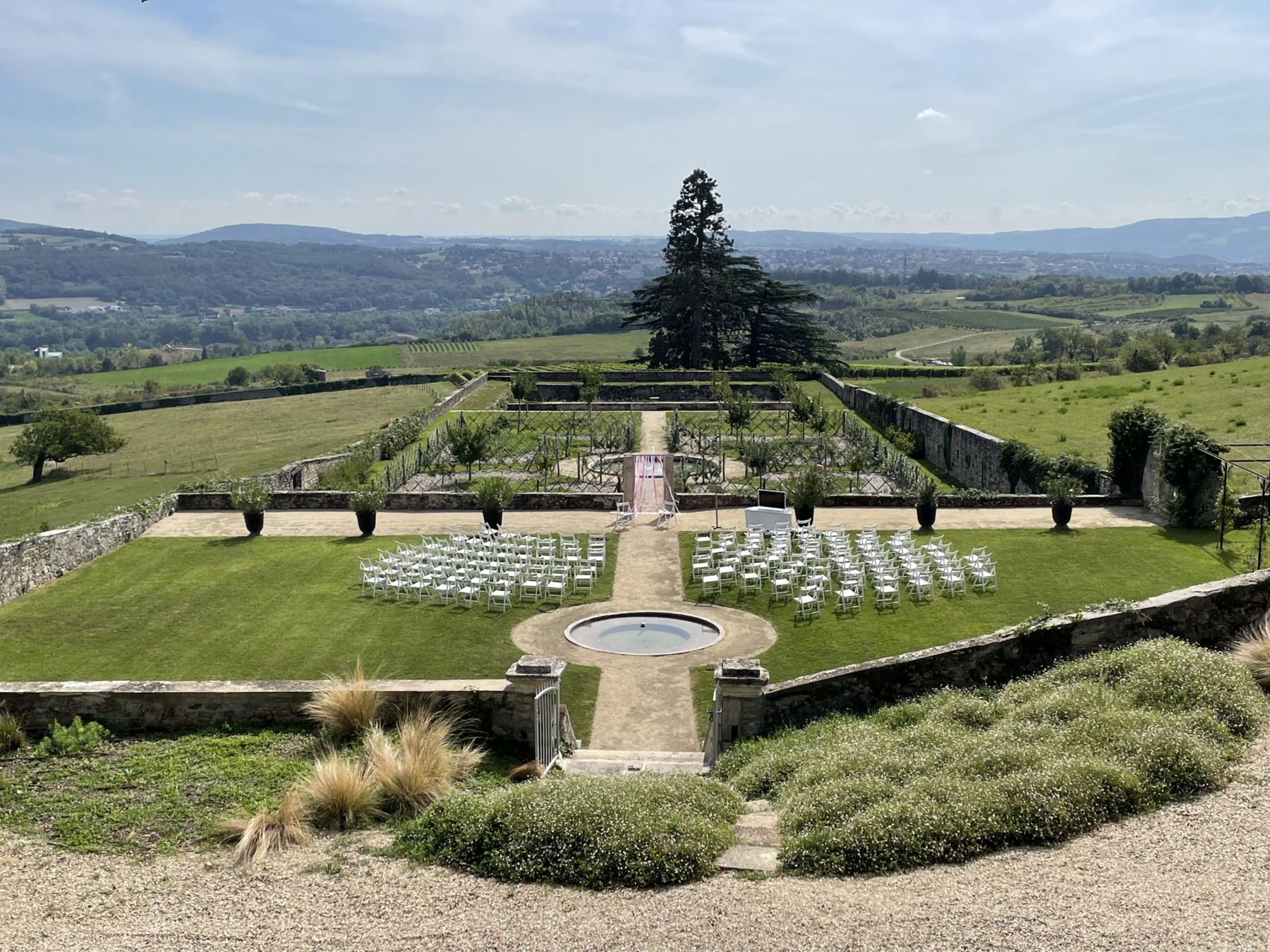 Cérémonie en extérieur