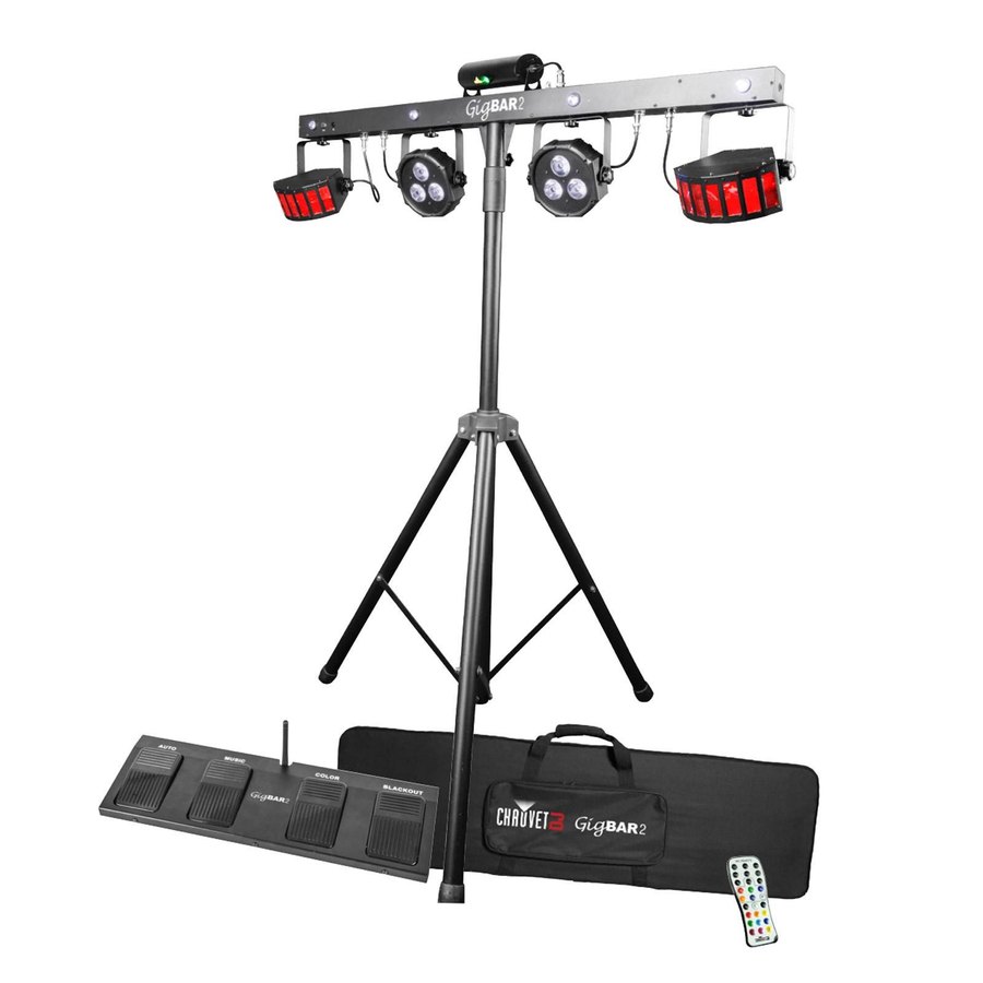 Barre de lumières Chauvet GigBar 2 avec trépied