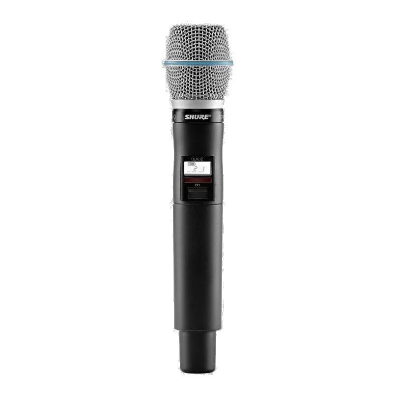 Micro main sans fil Shure QLXD2, capsule Beta 87A