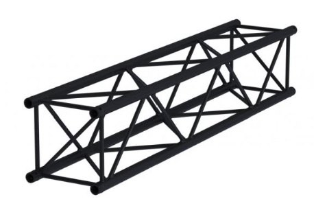 Poutre noire Sixty82 TPM29S, 0,5 m