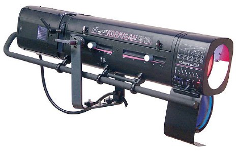 Poursuite Robert Juliat Super Korrigan 1 200 W HMI, avec pied